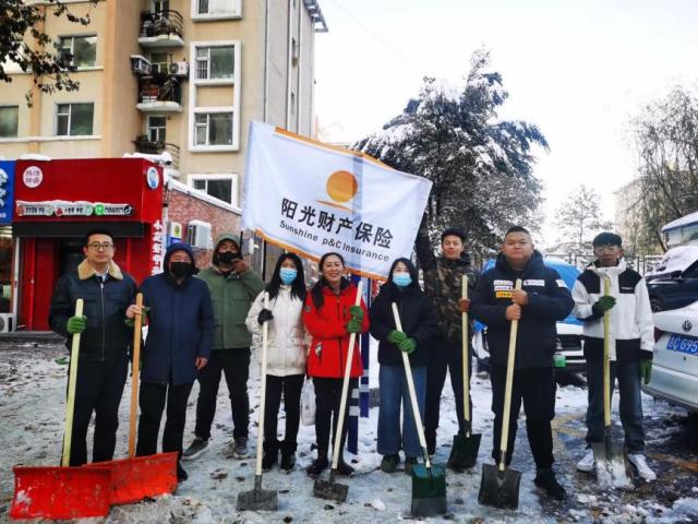 【阳光保险】暴雪来袭，阳光财险与您同行